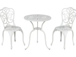 Altansæt TRIORA/DASCIO Metal Cremehvid