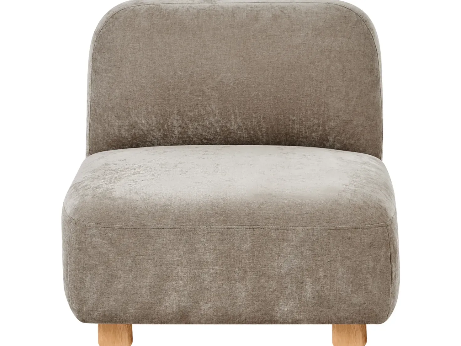 AMLI 3 personers Modulsofa Beige med fodskammel