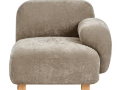 AMLI 3 personers Modulsofa Beige med fodskammel