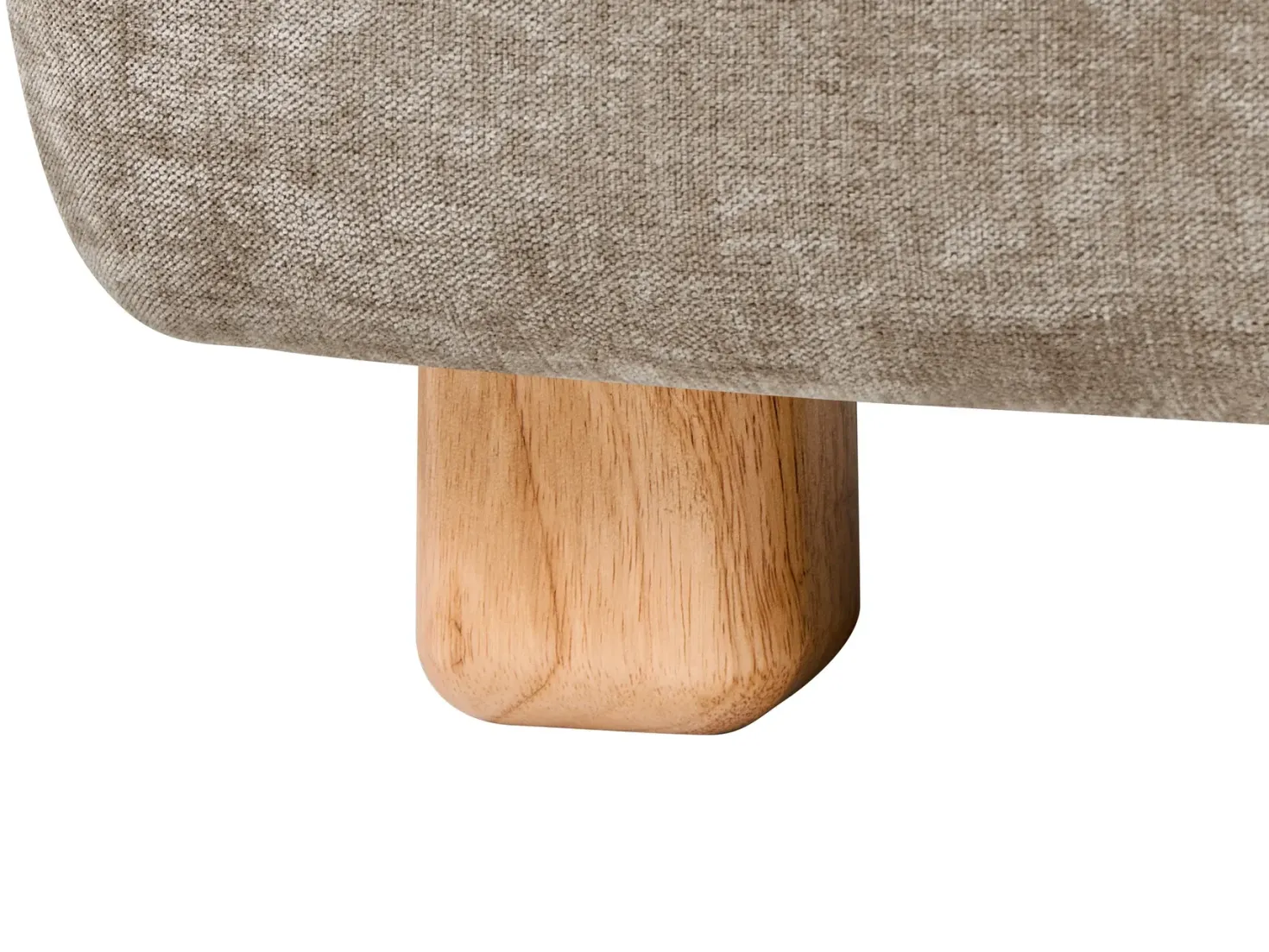 AMLI 3 personers Modulsofa Beige med fodskammel