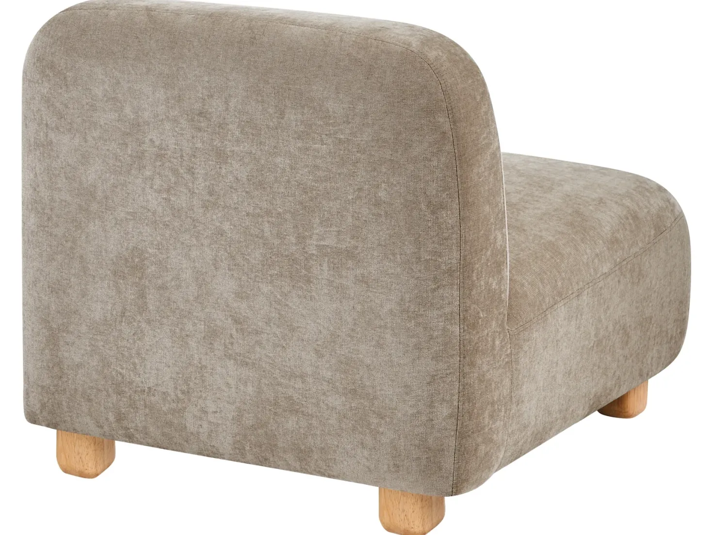 AMLI 3 personers Modulsofa Beige med fodskammel