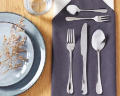 Bestiksæt med 30 dele FUSILLI Sølv