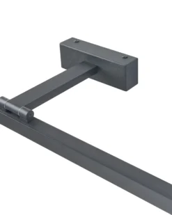 Billede og spejl LED-lys ARROS Metal Sort
