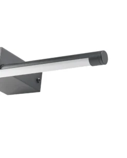 Billede og spejl LED-lys CASAL Metal Sort