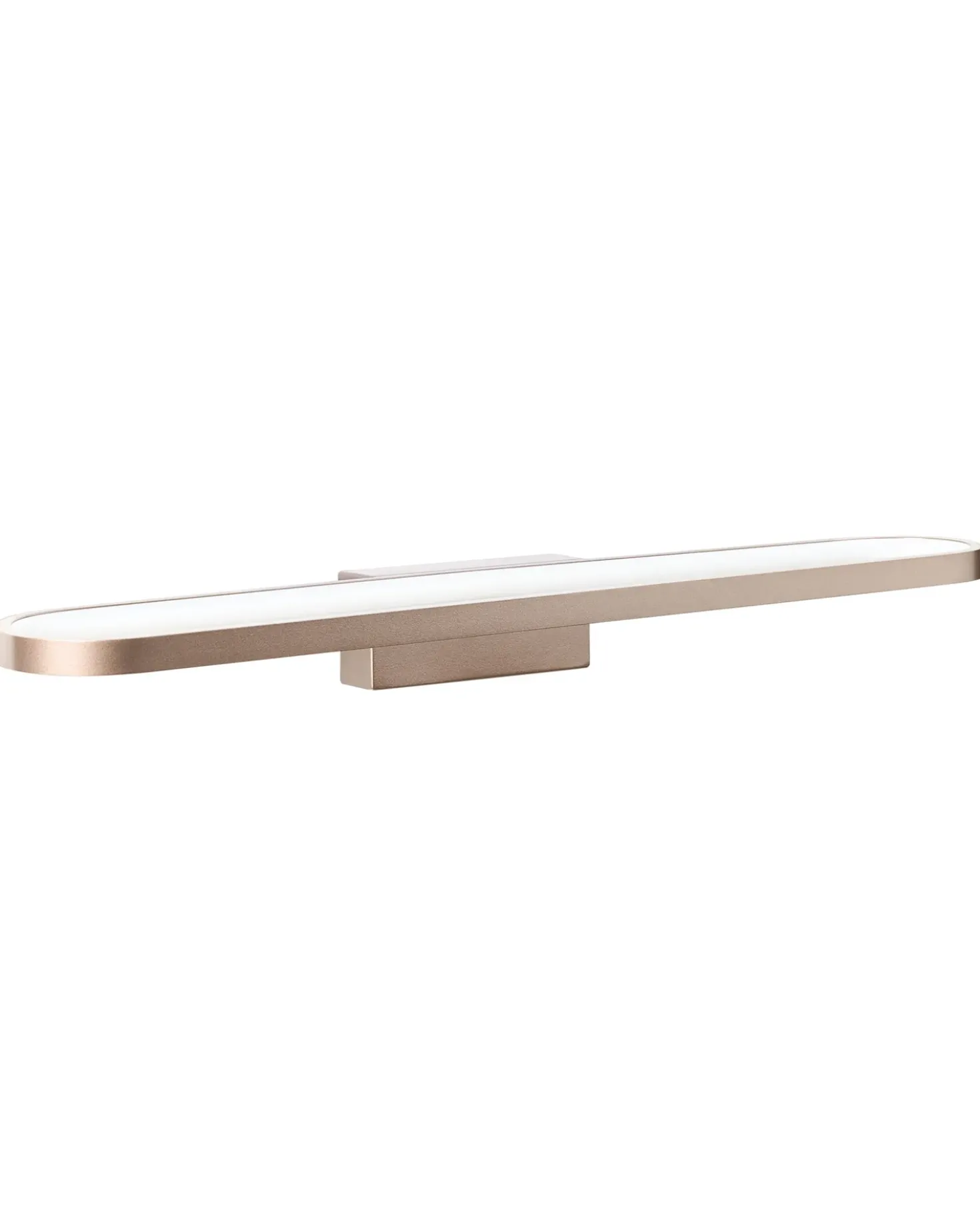 Billede og spejl LED-lys MIDOU Metal Brun