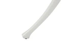 Bistro bord ANCONA 90 cm 90 cm Metal Cremehvid