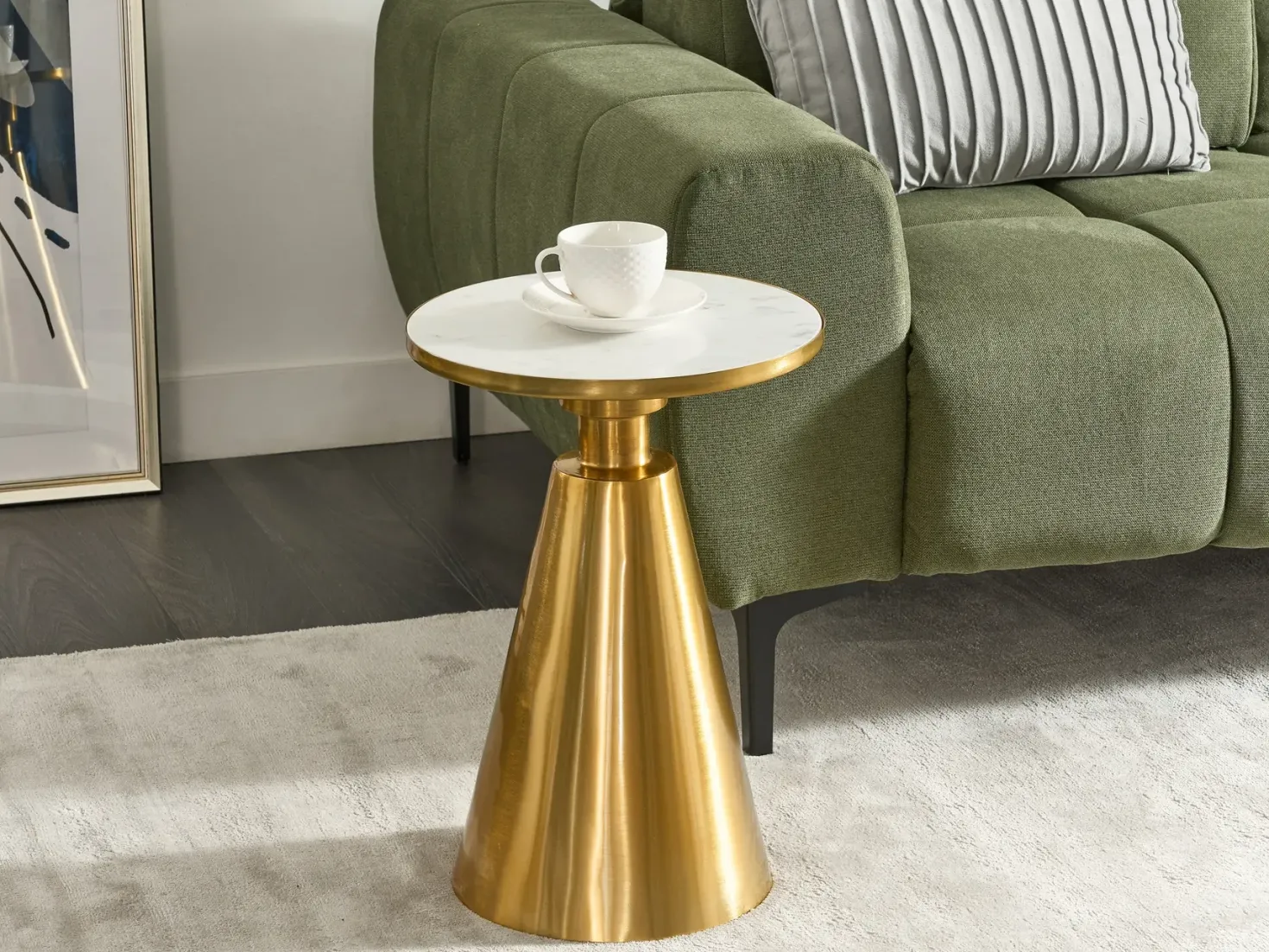 Bord ANDRES Metal Guld