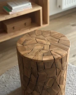 Bord DAWSON Teaktræ Brun