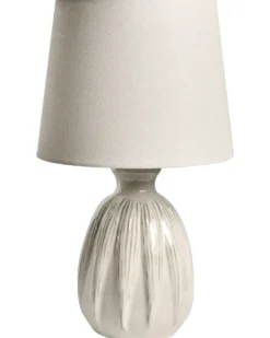 Bordlampe AGUAN Keramik Lys Beige