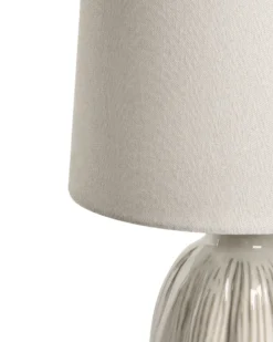 Bordlampe AGUAN Keramik Lys Beige