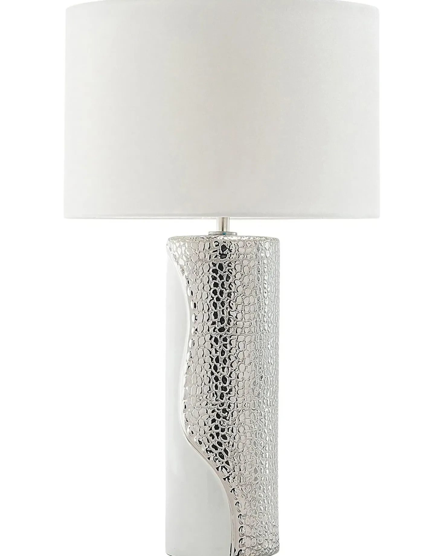 Bordlampe AIKEN Porcelæn Hvid
