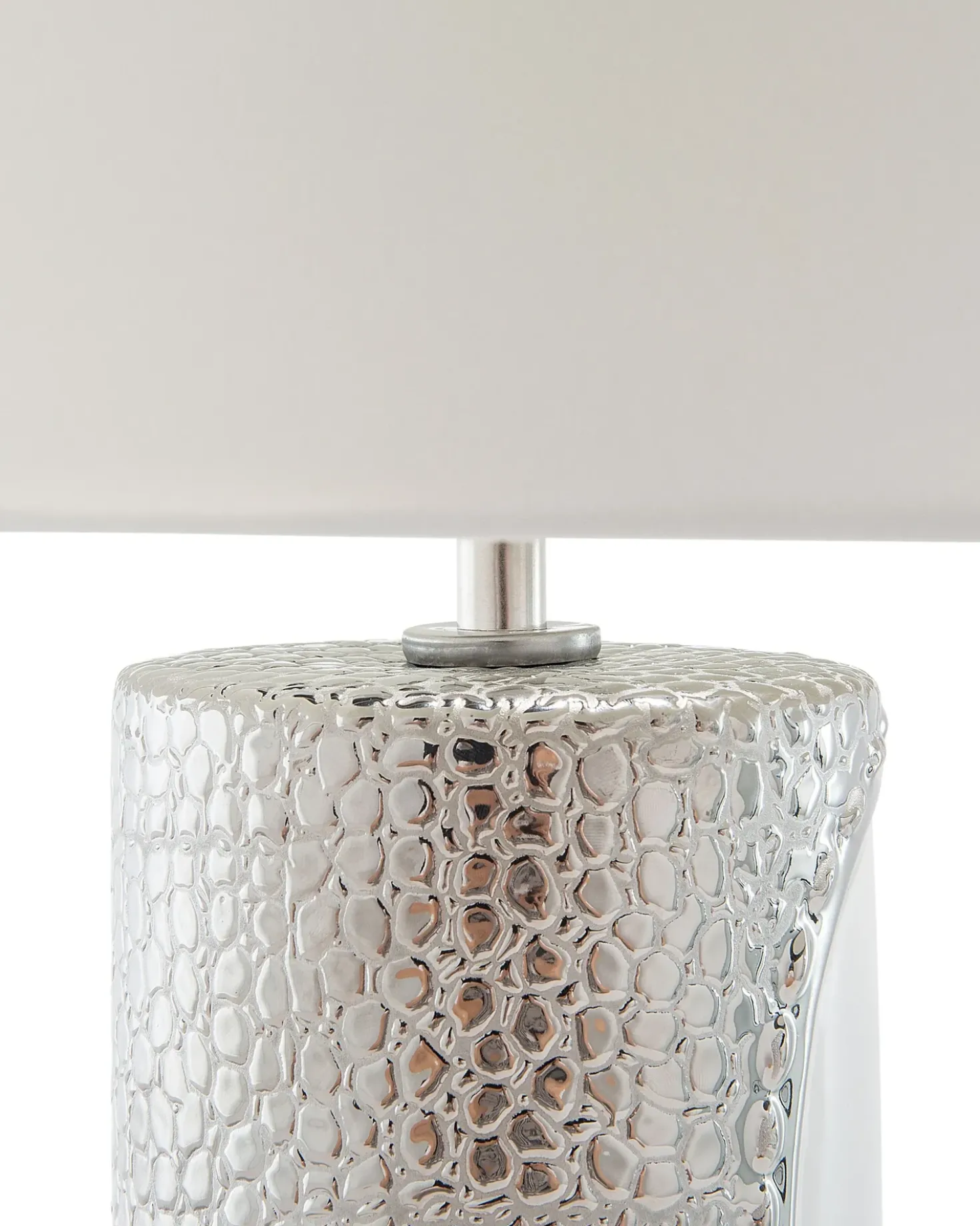 Bordlampe AIKEN Porcelæn Hvid