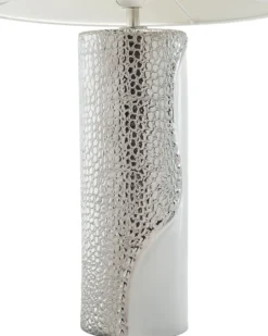 Bordlampe AIKEN Porcelæn Hvid