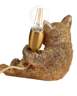 Bordlampe Kat ZIPPY Guld