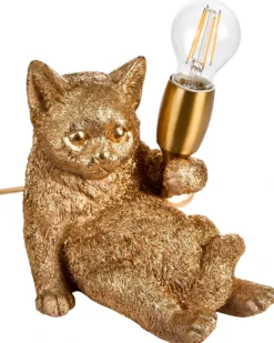 Bordlampe Kat ZIPPY Guld