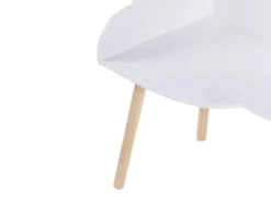 Børnebord og stole sæt CLOUDY Hvid