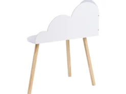 Børnebord og stole sæt CLOUDY Hvid