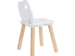 Børnebord og stole sæt CLOUDY Hvid