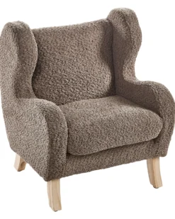Børnelænestol FARUM Boucle Brun