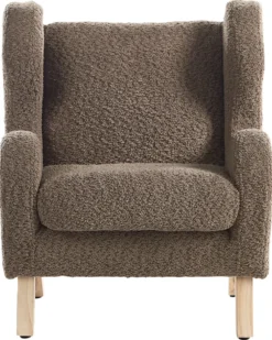 Børnelænestol FARUM Boucle Brun