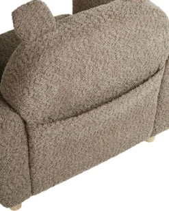Børnelænestol Hippo MARIBO Boucle Brun