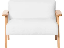 Børnesofa LALMO Boucle Hvid