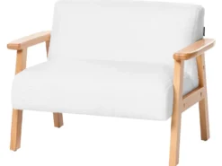 Børnesofa LALMO Boucle Hvid