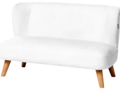 Børnesofa LOTE Boucle Hvid