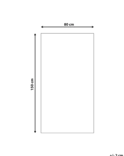 Børnetæppe BALABANG Blå 80 x 150 cm Bomuld