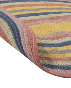 Børnetæppe PEREWI Multifarvet 70 x 100 cm Jute