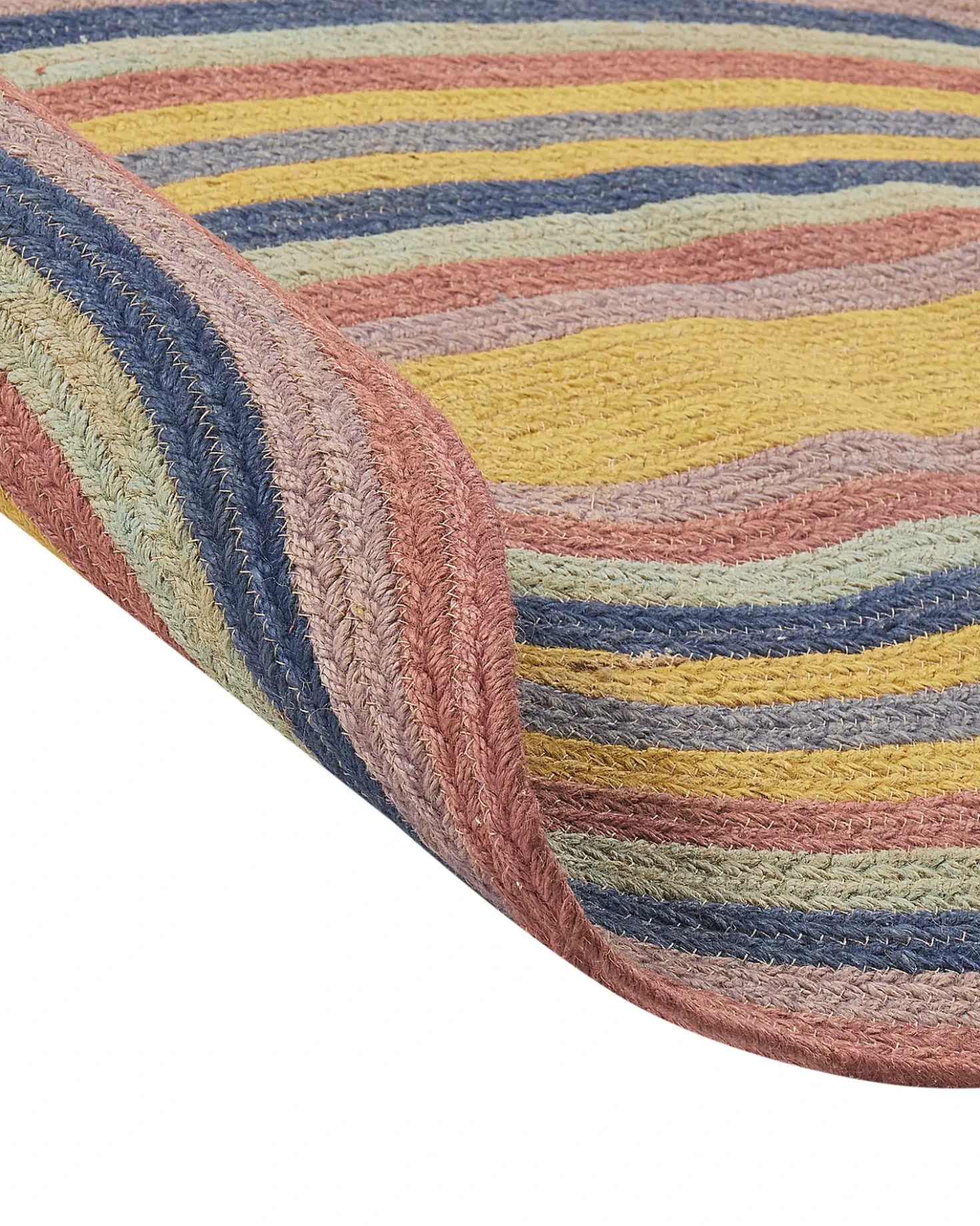 Børnetæppe PEREWI Multifarvet 70 x 100 cm Jute