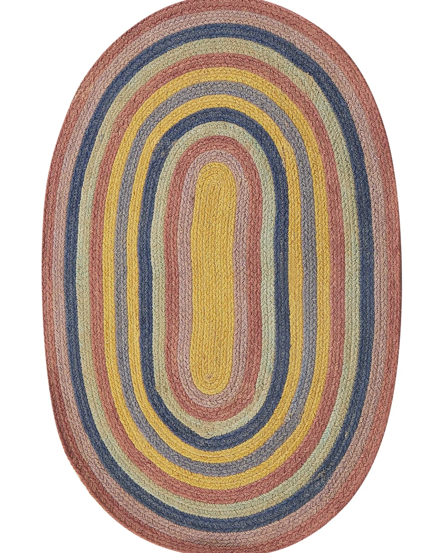 Børnetæppe PEREWI Multifarvet 70 x 100 cm Jute