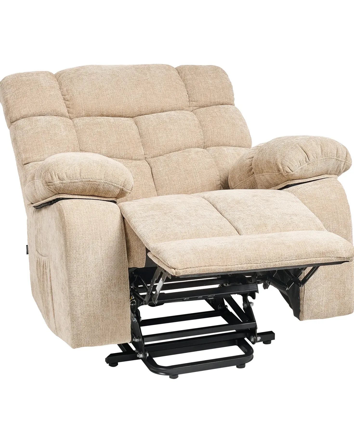 Elektrisk recliner stol ARES Inkl. fodstøtte Beige