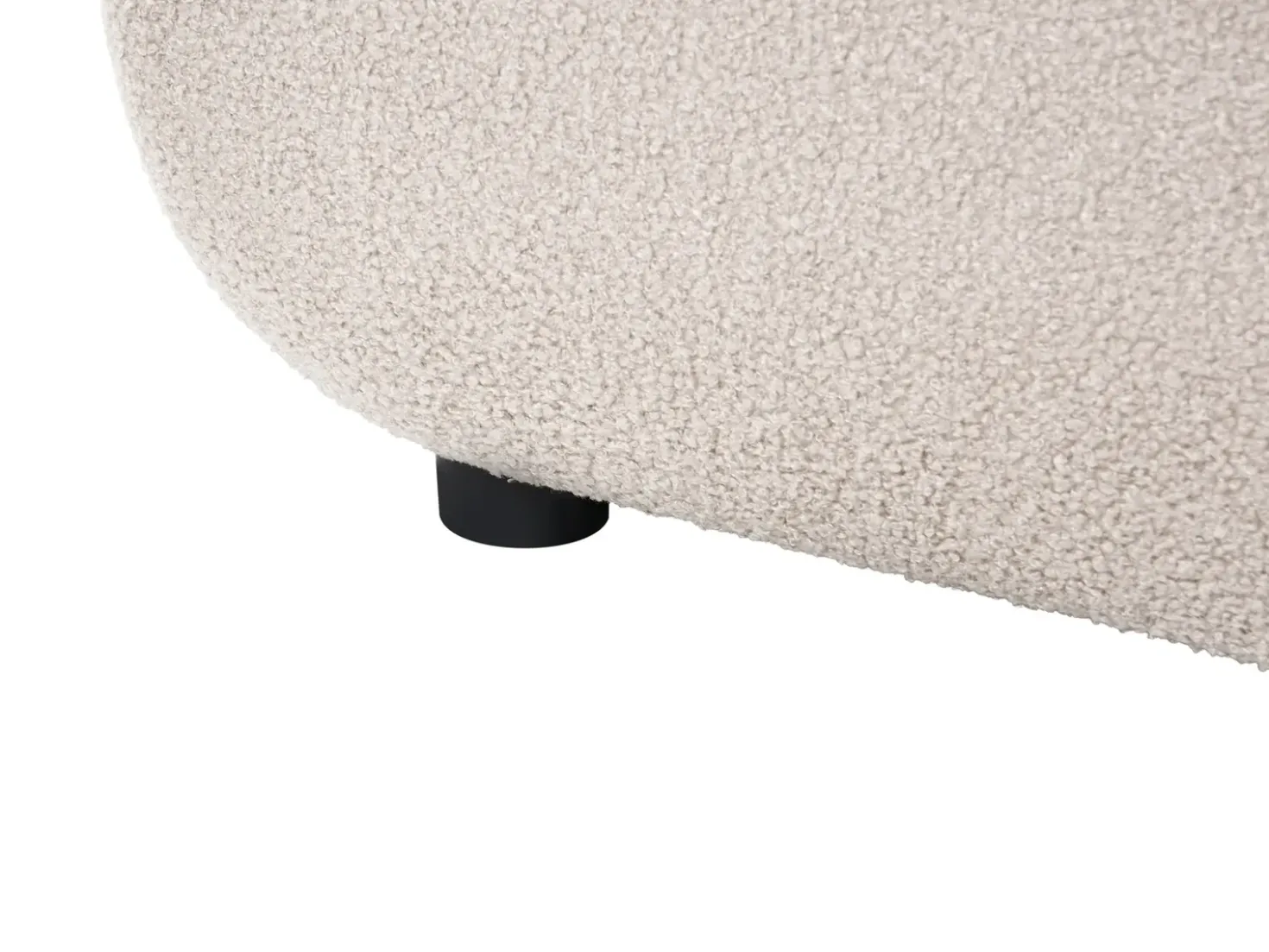 Fodskammel SALLA Boucle Beige