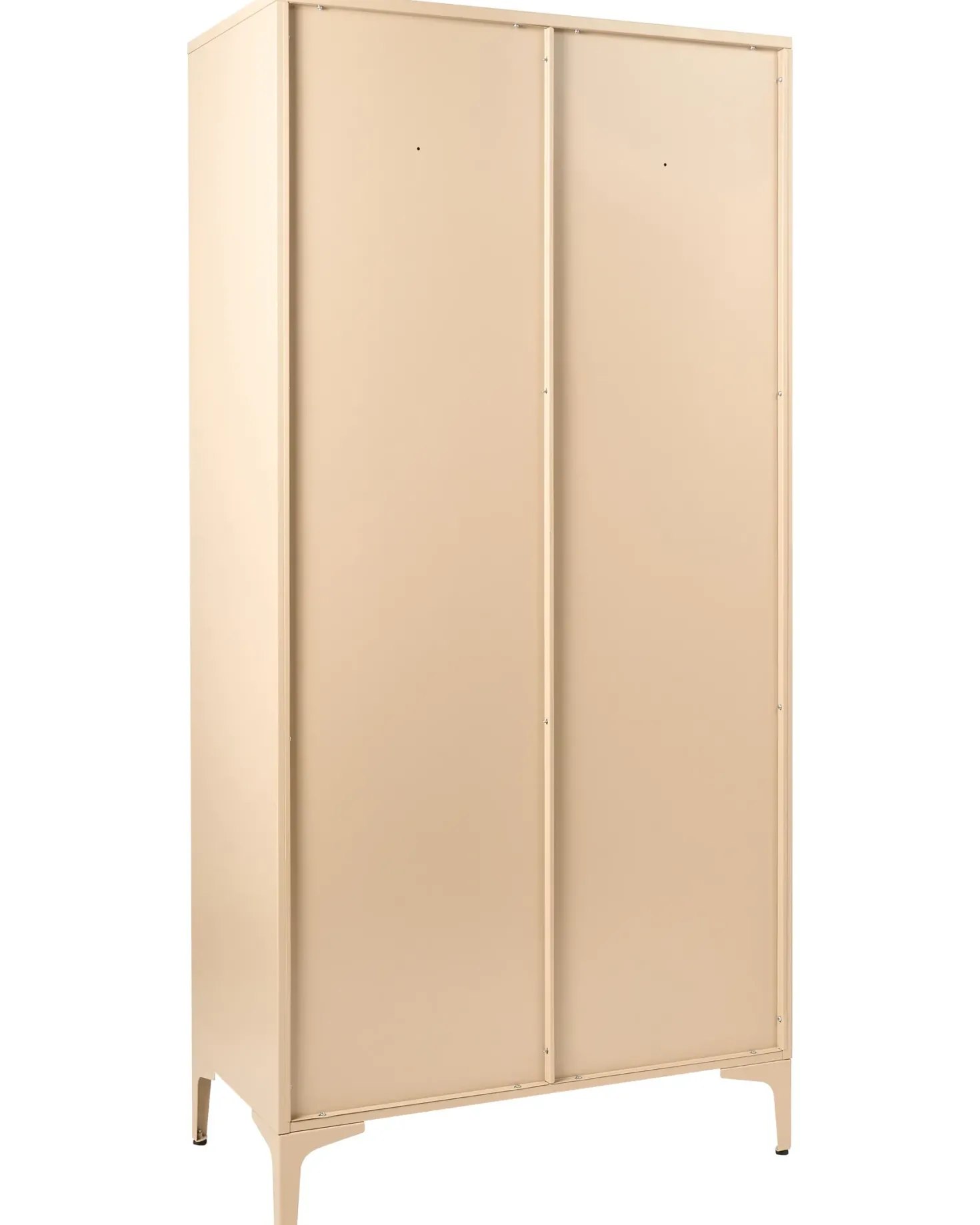 Garderobeskab ARDURA Beige Metal