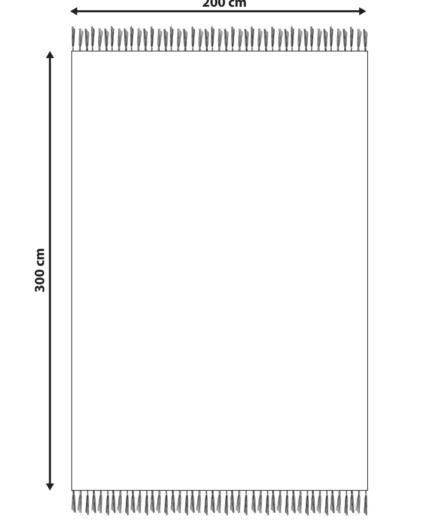Gulvtæppe ATAN Multifarvet 200 x 300 cm Bomuld Kelim
