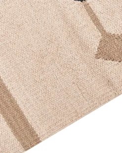 Gulvtæppe BERDIK Multifarvet 200 x 300 cm Bomuld Kelim