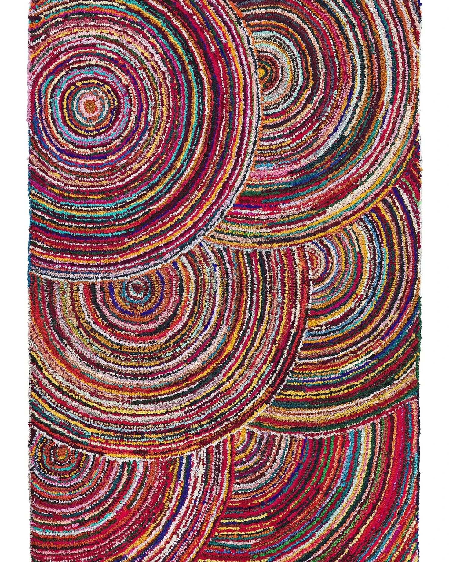 Gulvtæppe KOZAN Multifarvet 160 x 230 cm Bomuld