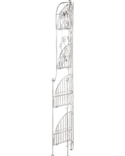 Hjørnereol BIELLA Metal 158 cm 35 cm Hvid