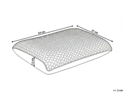 Hovedpude ATHOS Lav Memory skum 55 x 35 cm Lilla