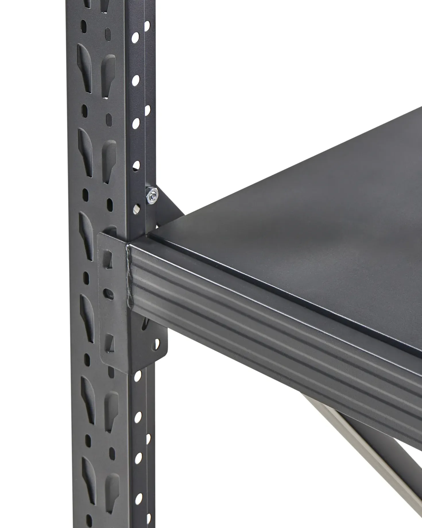 Hylder til garagen FIUGGI Metal 200 cm 150 cm Sort