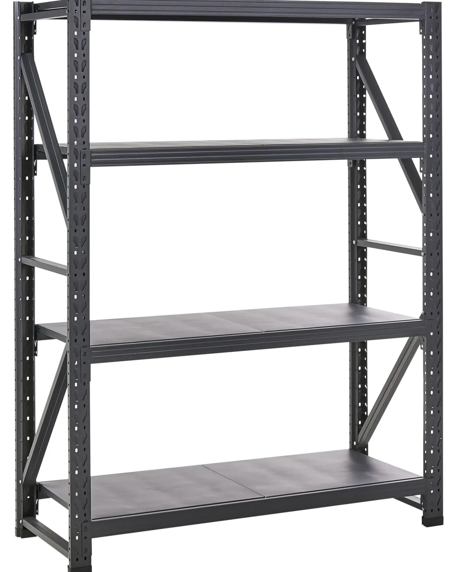Hylder til garagen FIUGGI Metal 200 cm 150 cm Sort