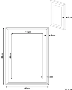 Indrammede plakater BALALA Dyre motiv 60 x 80 cm Lyserød