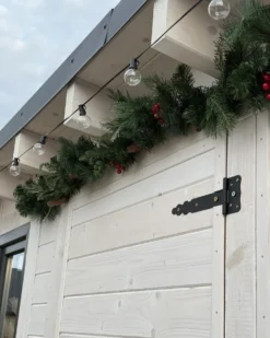 Juleguirlande LED ELBRUS 180 cm Grøn
