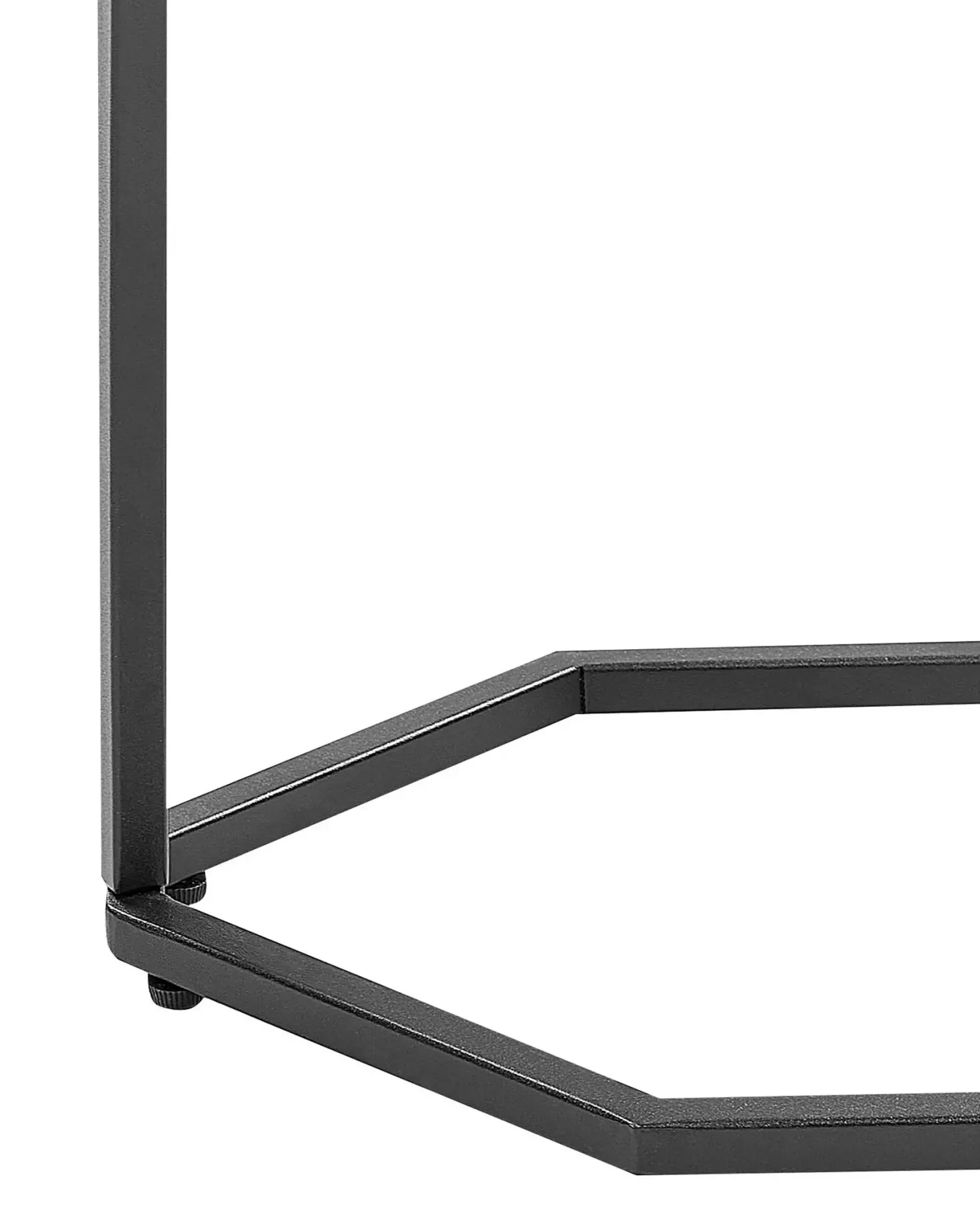 Konsolbord HAZEN Marmor/sort