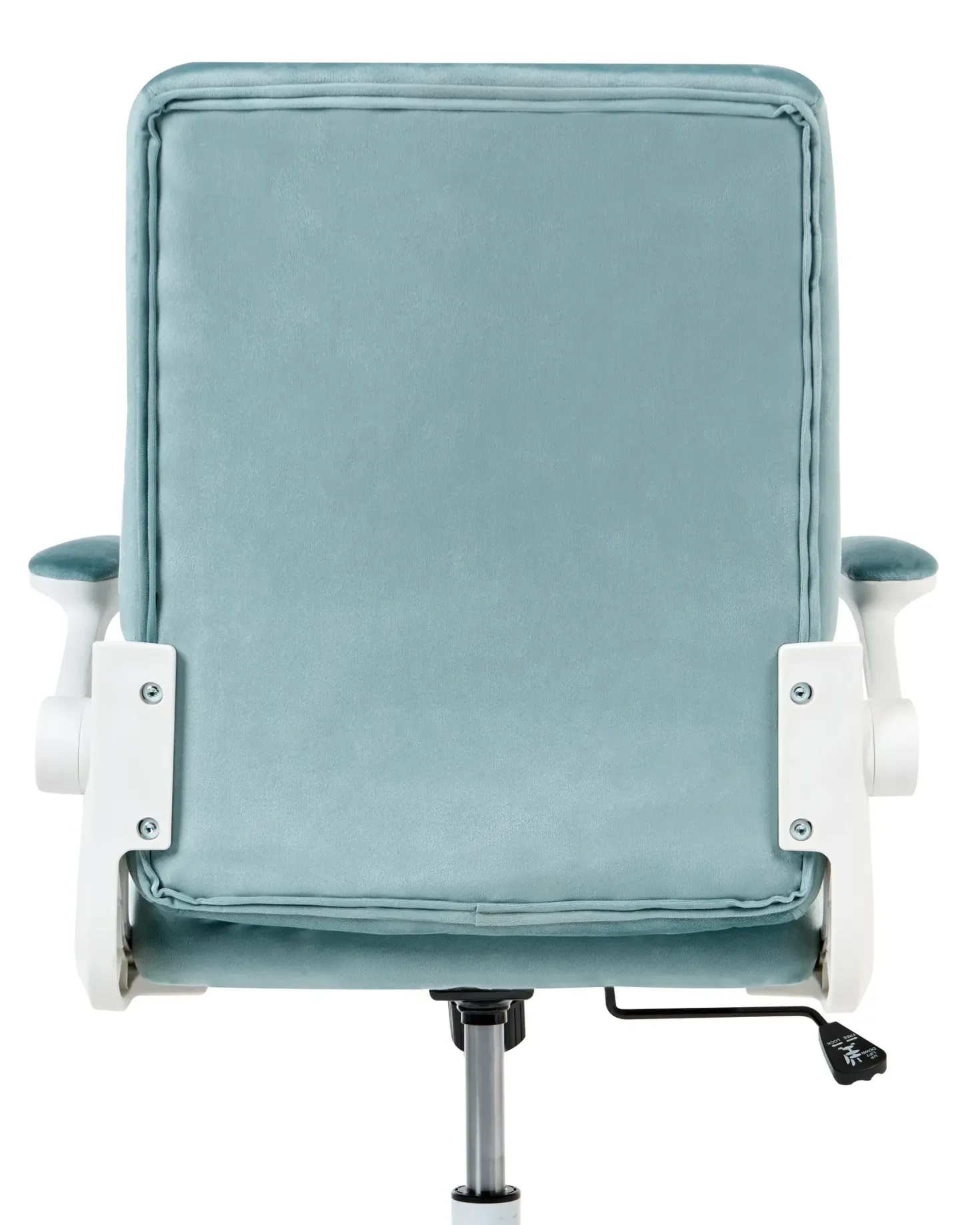 Kontorstol DANDY Velour Himmelblå