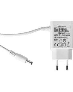 LED skrivebordslampe CAROY Med trådløs oplader Hvid