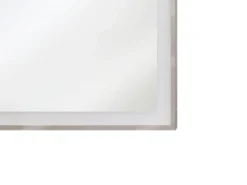 LED-badeværelsesspejl ARGENS 80 cm 60 cm Sølv