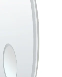 LED-badeværelsesspejl FIXIN 80 cm 80 cm Med indbygget Bluetooth-højttaler Sølv