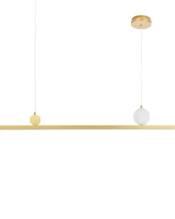 LED-pendel lampe ALWAND Metal Guld